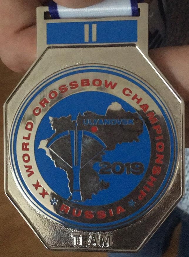 Silbermedaille Armbrust-WM 2019